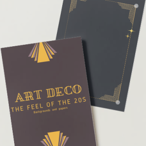 Art Deco Design Pad - Feel of the 1920s