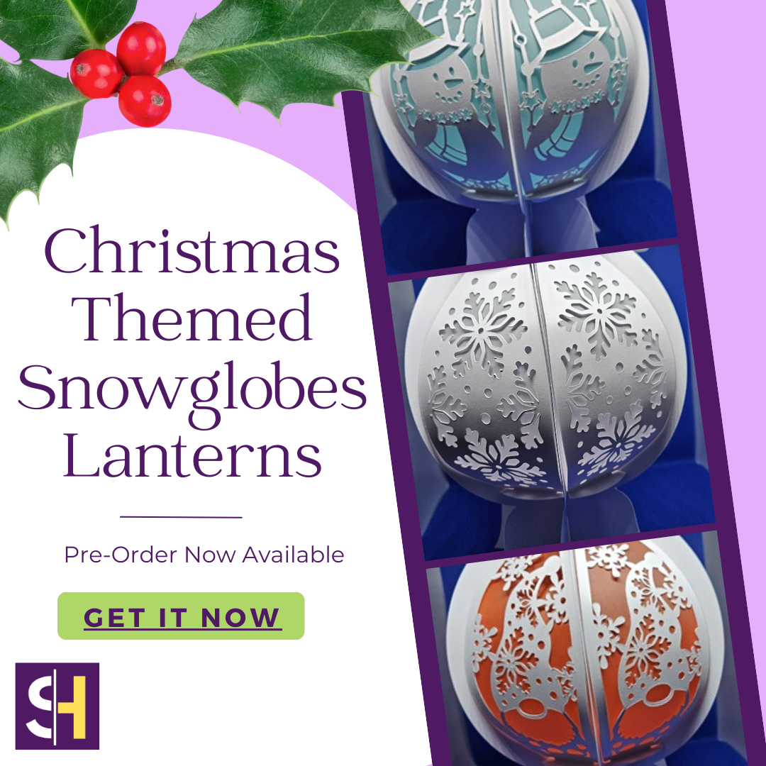 Christmas Snowglobe Lanterns